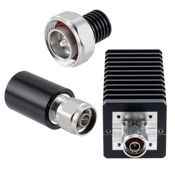 Fairview's new high-power RF terminations support frequencies up to 6 GHz and power levels to